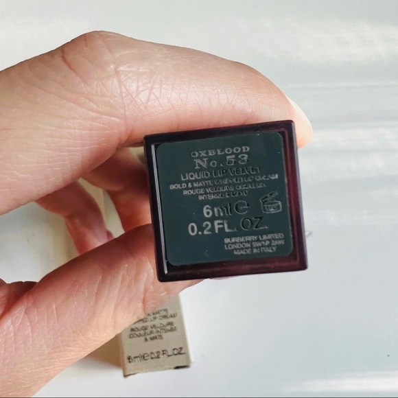 Burberry Liquid Lip Velvet Lipstick Oxblood No.53 - NIB - Picture 7 of 7